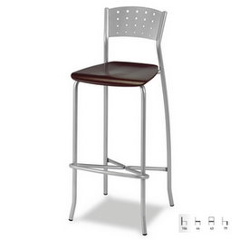 Muebles Romero Taburete Los Angeles de Madera - Mobiliario