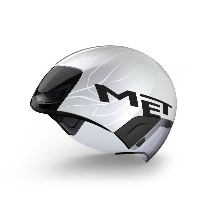 Met Casco Codatronca de Contrarreloj Unisexo Talla L 58-61 cm 395 g con Visera Sin MIPS
