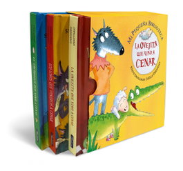 BEASCOA Mi Pequeña Biblioteca: La ovejita que vino a cenar / Los lobos que vinieron a cenar
