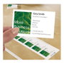 AVERY Zweckform Tarjetas de Visita C32011-25 Blanco Mate 200 g/qm, 250 Unidades