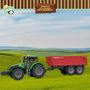 Tachan Tractor Verde con Remolque 1:32 T0105 Fricción, Luz y Sonido para Niños +3 Años