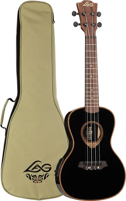 LAG Ukelele Tiki Uku Concert A/E Con Fondo Arqueado