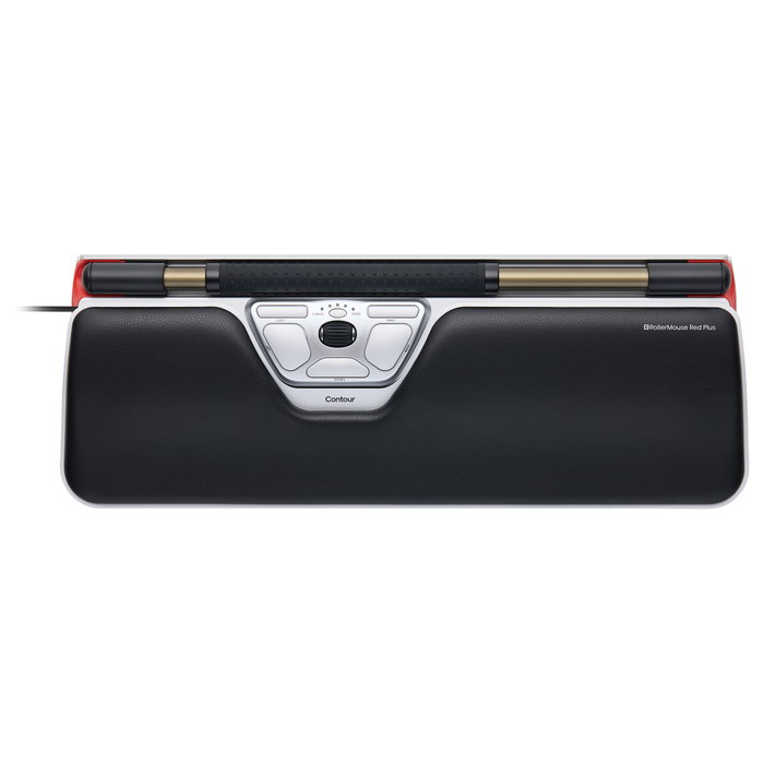 CONTOUR DESIGN Rollermouse RED Plus CDRMRED20215 Negro/Plata CONTOUR DESIGN Rollermouse RED Plus CDRMRED20215 Negro/Plata