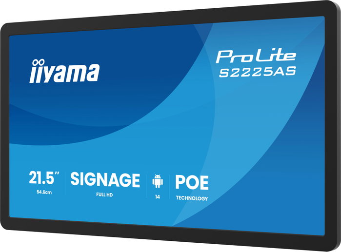 iiyama ProLite S2225AS-B1P Negro 21.5 Pulgadas IPS Full HD