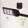 Farola solar LED Buat con sensor de movimiento y crepuscular 14W 6500K IP65