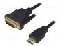LogiLink Cable HDMI a DVI-D 3m Negro