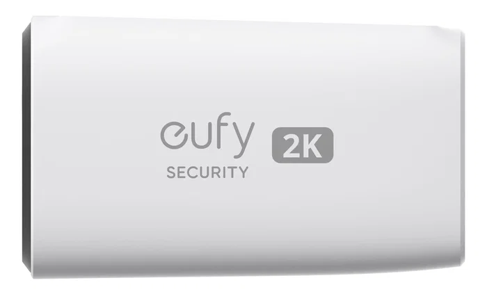 Eufy SoloCam S220 Cámara de Seguridad WiFi con Energía Solar para Exterior e Interior, 2K, Visión Nocturna, IP67, Sin Cuotas, Detección Humana con IA, Color Blanco