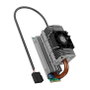 ICY BOX IB-M2HSF-705 Disipador Térmico M.2 Pivotante Plata