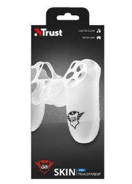 Trust Gaming GXT 744T Funda de Silicona Transparente para Mando PS4