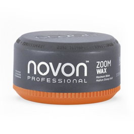 Novon Zoom Wav Cera Medium Strong Nº6 150 ml - Fijación y Brillo