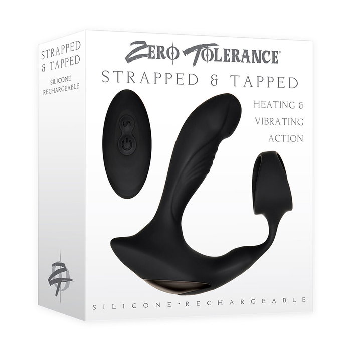 Vibrador anal Zero Tolerance Zero Tolerance Negro
