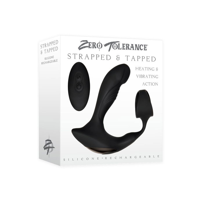 Vibrador anal Zero Tolerance Zero Tolerance Negro