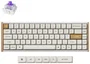 Keychron K6H-Q1 65% Magnetic White Teclado Mecánico Inalámbrico USB-C Blanco RGB 68 Teclas