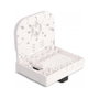 DeLOCK Caja de conexión de fibra óptica para carril DIN 4 x SC Simplex o LC Duplex, blanco