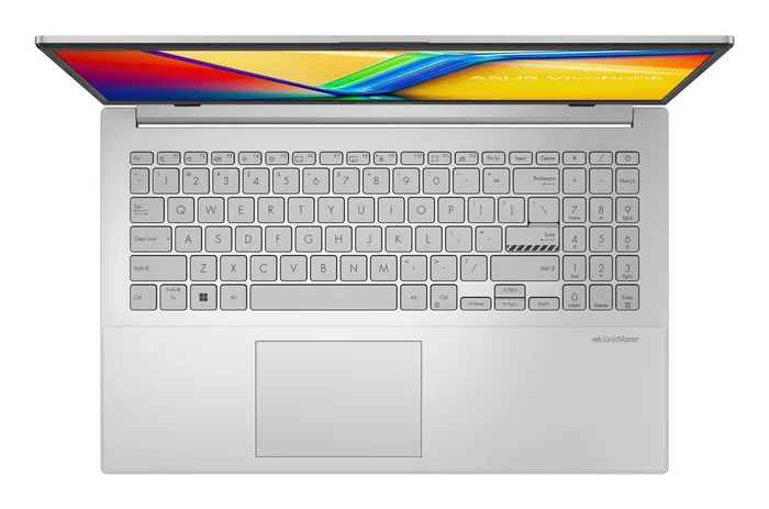 ASUS Vivobook Go 15 E1504FA-BQ2446W Portátil 15.6" FHD OLED, AMD Ryzen 5 7520U, 16GB RAM LPDDR5, 512GB SSD, Windows 11 Home, Wi-Fi 6E, Plata