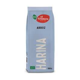 El Granero Integral Harina de Arroz Bio 500g - Ecológica para Repostería y Papillas