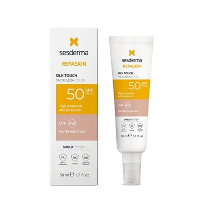 Sesderma Repaskin Facial Tacto Seda con Color SPF50 50 ml Sesderma Repaskin Facial Tacto Seda con Color SPF50 50 ml