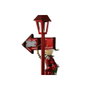 DKD Home Decor Figura LED Resina Farola Elfo Multicolor