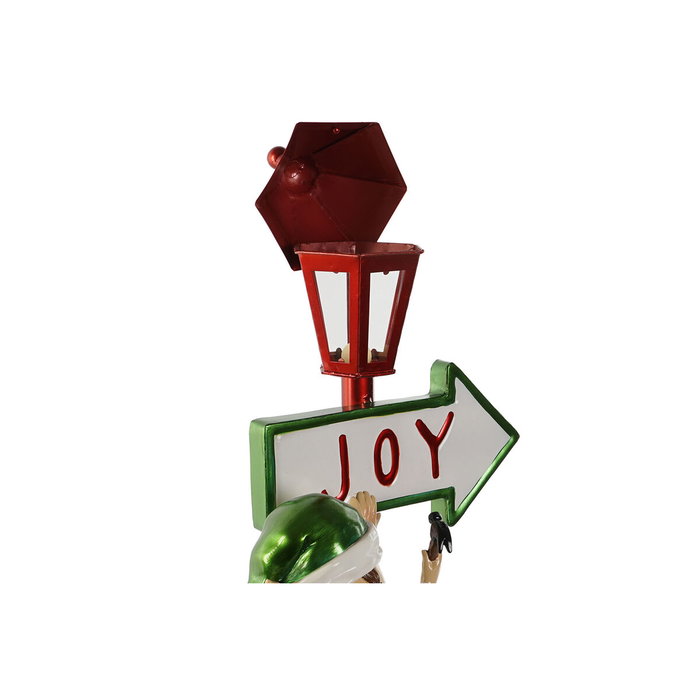 DKD Home Decor Figura LED Resina Farola Elfo Multicolor DKD Home Decor Figura LED Resina Farola Elfo Multicolor