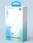 Vention Cable USB 2.0 TRCWF Tipo C a Tipo C 1m, Macho-Macho, 3A/60W, 480Mbps, Blanco