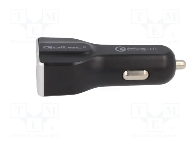 QOLTEC Alimentador USB para coche con salida USB A QOLTEC Alimentador USB para coche con salida USB A
