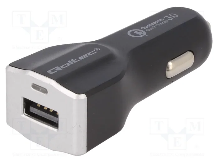 QOLTEC Alimentador USB para coche con salida USB A QOLTEC Alimentador USB para coche con salida USB A