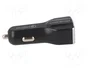 QOLTEC Alimentador USB para coche con salida USB A