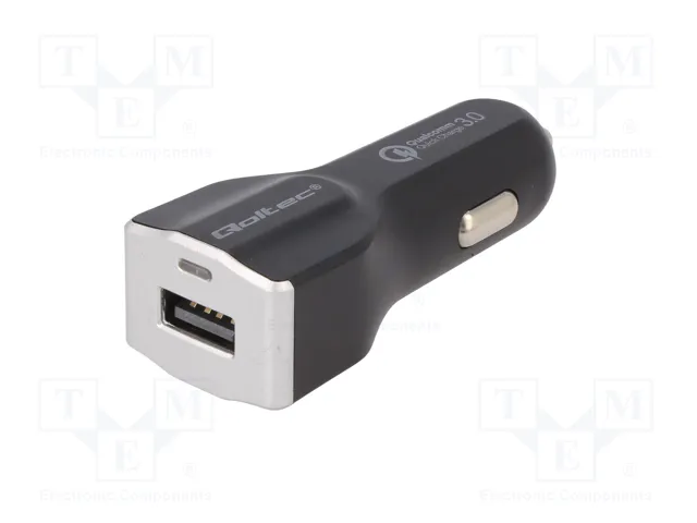 QOLTEC Alimentador USB para coche con salida USB A QOLTEC Alimentador USB para coche con salida USB A