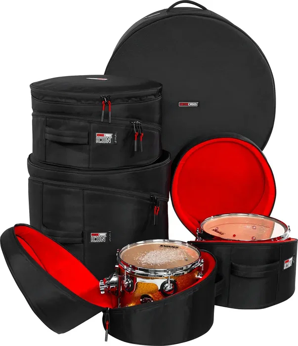 Funda Gator G-Icon Set Jazz Fusion (4 Piezas) - 635 x 635 x 520.7 mm