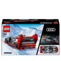 LEGO 76921 Coche de Carreras Audi S1 e-tron quattro Speed Champions, réplica 2022. Incluye minifigura y techo desmontable. Para +9 años.