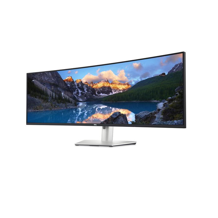 Dell Ultrasharp U4924Dw - Monitor Curvo de 49 Pulgadas, Resolución Dual QHD 5K 5120x1440, 60 Hz, Panel IPS Black, Curvatura 3800R, USB-C 90W