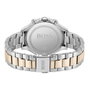 Boss Reloj para mujer con correa dorada y esfera beige