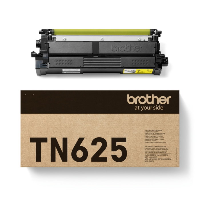 Brother TN-625Y Tóner Amarillo