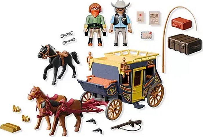 Playmobil 71862 Robo de diligencia en el Salvaje Oeste