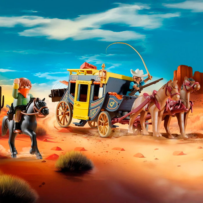 Playmobil 71862 Robo de diligencia en el Salvaje Oeste
