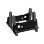 Durable Soporte vertical para portátil 13/'' a 17/'' con estante para móviles, color negro