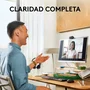 Logitech 960-001585 Brio 100 Cámara Web Full HD 1080p Plug and Play con Micrófono y Tapa de Privacidad - Grafito