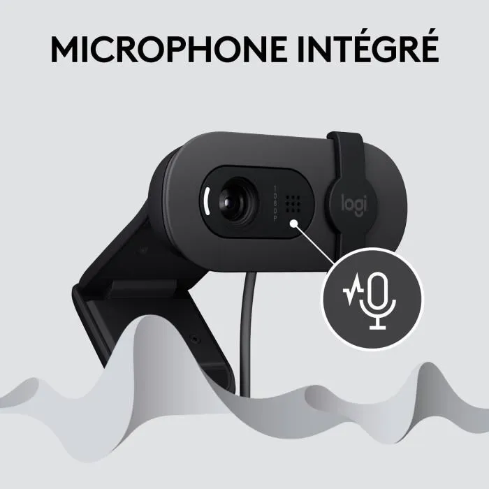 Logitech Brio 100 Webcam Full HD 1080p Grafito Logitech Brio 100 Webcam Full HD 1080p Grafito
