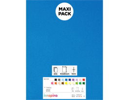 Innspiro Goma EVA azul fuerte láminas 40x60cm x 1mm (20 unidades)
