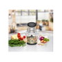 Rommelsbacher MZ 500 Multi Food Chopper 1,5 l 500 W plateado