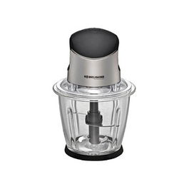 ROMMELSBACHER Multi Zerkleinerer MZ 500 Picadora 500W 1.5L Vidrio Negro Acero Inoxidable