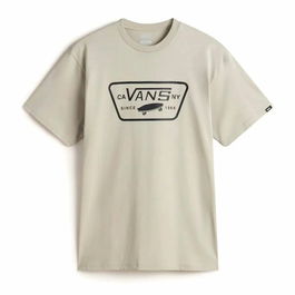 Camiseta de Manga Corta Hombre Vans Full Patch London Fog Beige 5-6 Años