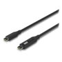 Ubiquiti Cable USB-C con pantalla de carga, 100W, Negro/Gris, 2 m