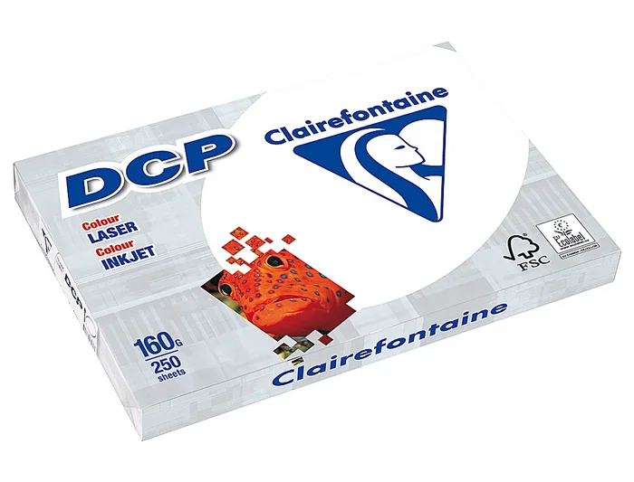 Clairefontaine Papel Fotocopiadora Din A4 160 Gramos Paquete de 250 Hojas
