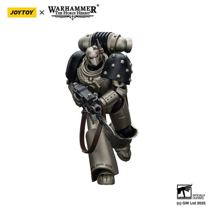 Joy Toy (CN) Warhammer The Horus Heresy Iron Warriors MKVI Tactical Sergeant con Espada de Energía y Pistola de Plasma Joy Toy (CN) Warhammer The Horus Heresy Iron Warriors MKVI Tactical Sergeant con Espada de Energía y Pistola de Plasma
