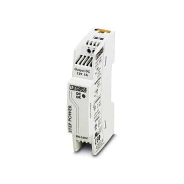 Phoenix Contact STEP-PS/ 1AC/12DC/1 Fuente de alimentación CA a CC 12V 1A Phoenix Contact STEP-PS/ 1AC/12DC/1 Fuente de alimentación CA a CC 12V 1A