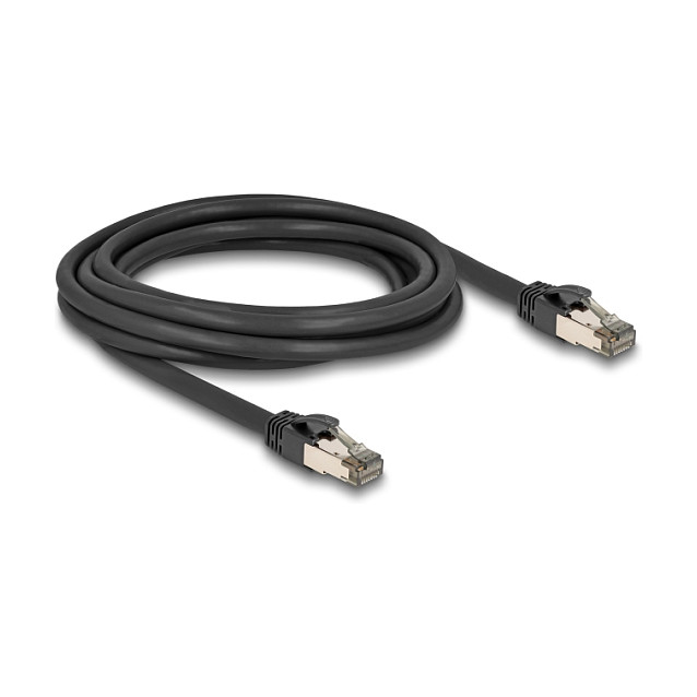 DeLOCK Cable de red RJ45 Cat.6A U/FTP ultraflexible 3 m negro