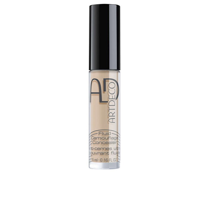 ARTDECO FLUID CAMOUFLAGE Corrector #02 Amarillo/Neutro Claro 5 ml - Alta Cobertura, Larga Duración, Impermeable ARTDECO FLUID CAMOUFLAGE Corrector #02 Amarillo/Neutro Claro 5 ml - Alta Cobertura, Larga Duración, Impermeable