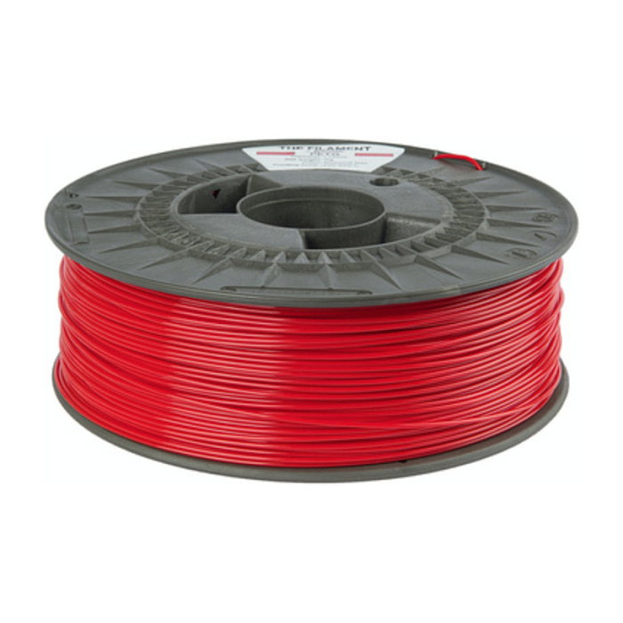 Spectrum Filaments TF-24020, Filamento PETG Technical Red, 1.75 mm, 1 kg para Impresión 3D, Alta Velocidad 350 mm/s, Rango 230-255 °C