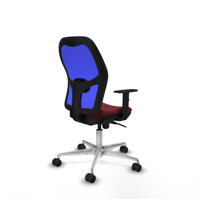 PIQUERAS Y CRESPO Silla de oficina Jorquera Granate y Azul